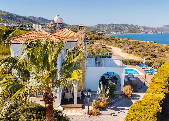 Georgina With Private Pool And Sea View Vavilas