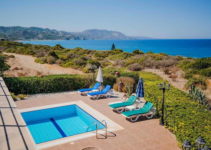 Georgina With Private Pool And Sea View ヴィラ