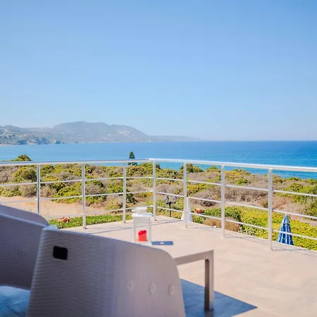 Georgina With Private Pool And Sea View فيلة