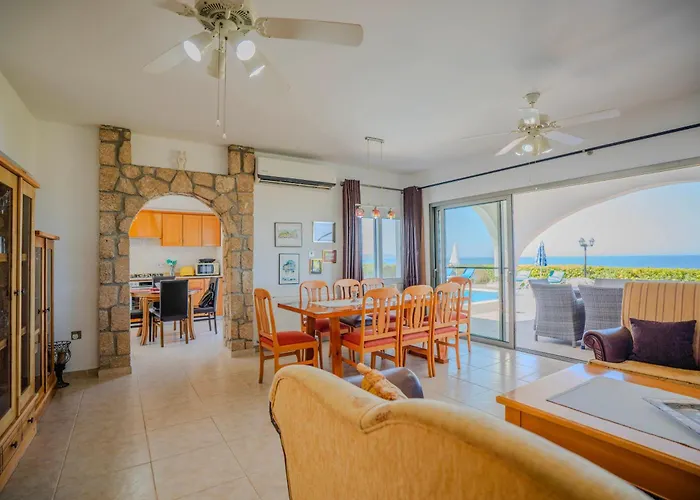 Villa Georgina With Private Pool And Sea View Vavilas