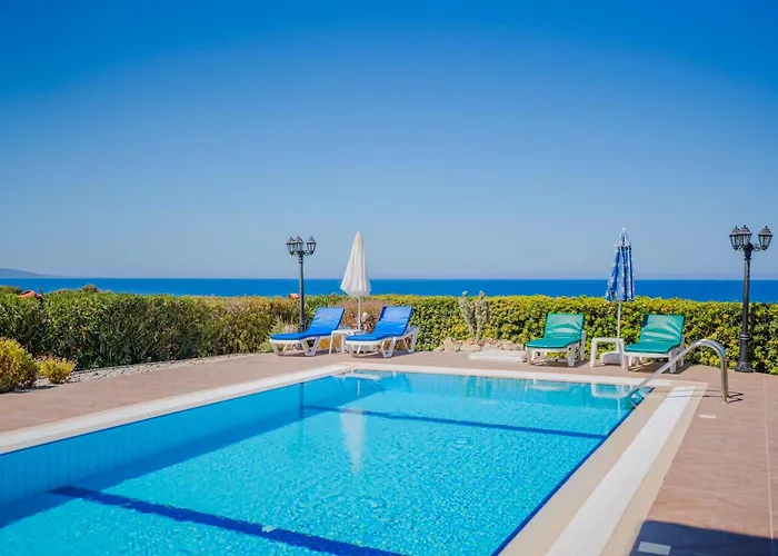 Georgina With Private Pool And Sea View Villa